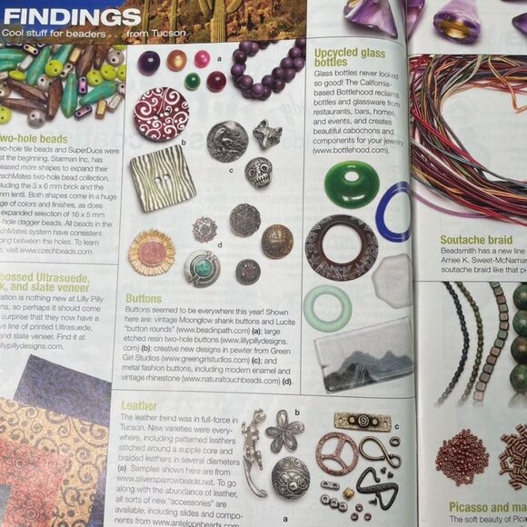 Bead & Button Magazine Jewelry Crafting Book u June 2013 Issue 115 - Picture 6 of 8
